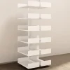 Metalreol - aLTI-hylden - tosidig påbygningsektion - 2200x750x400mm - Hvid