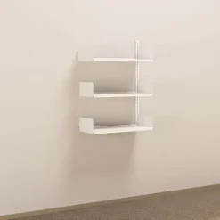 Metalreol - aLTI-hylden - væghængt påbygningsektion - 1000x750x300mm - Hvid