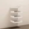 Metalreol - aLTI-hylden - væghængt påbygningsektion - 1500x750x600mm - Hvid