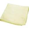 Microfiberklud, Prime Source, 40x40cm, gul - 10 stk