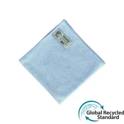 Microfiberklud Super Tentax 32x32cm Svanemærket Blå 70% genanvendt - 10 stk/pk