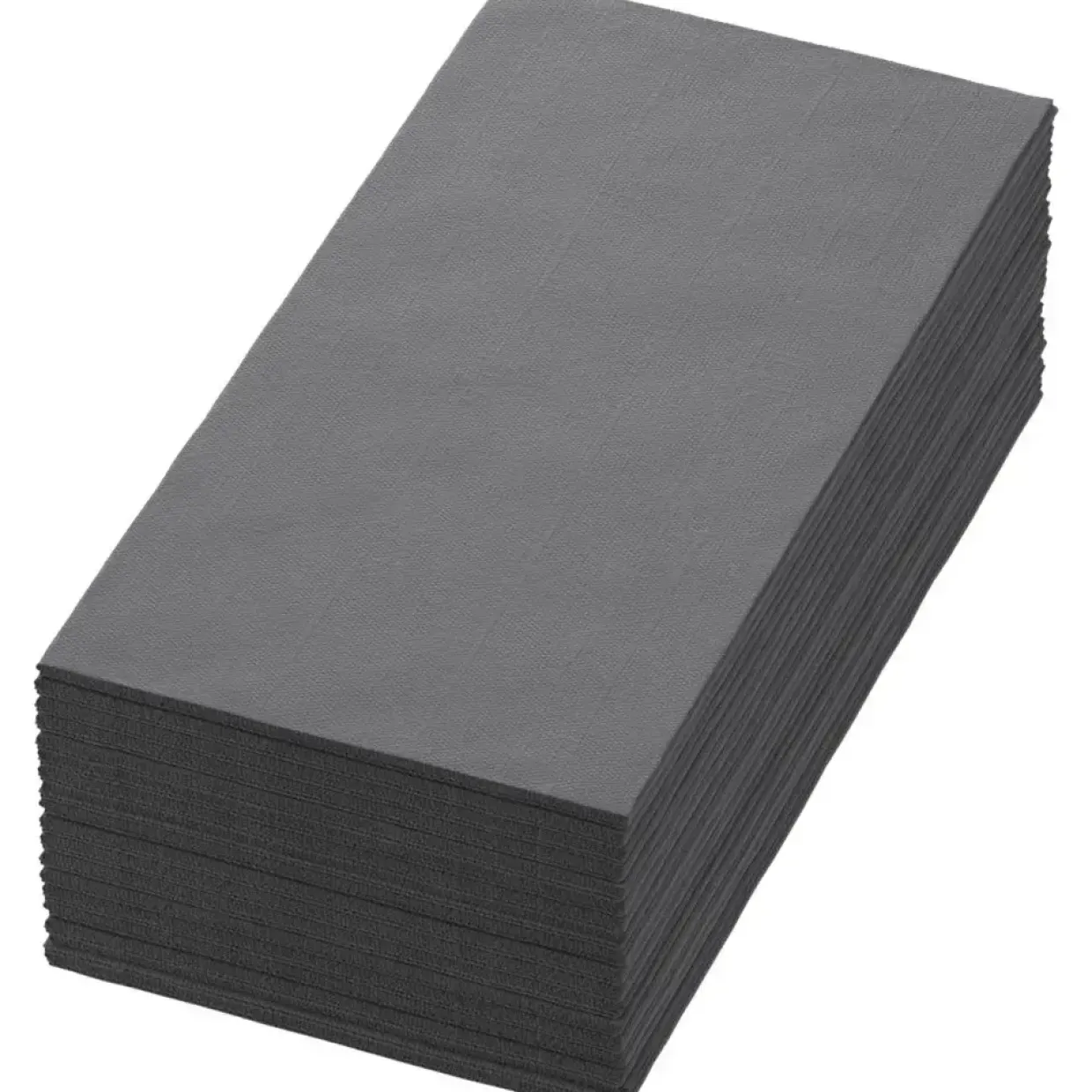 Middagsserviet, Dunisoft, 1/8 fold, 40x40cm, granit, airlaid, bio - 360 stk