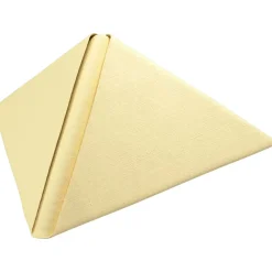 Middagsservietter - Dunilin, 1/4 fold, buttermilk, 48cm x 48cm - 216 stk