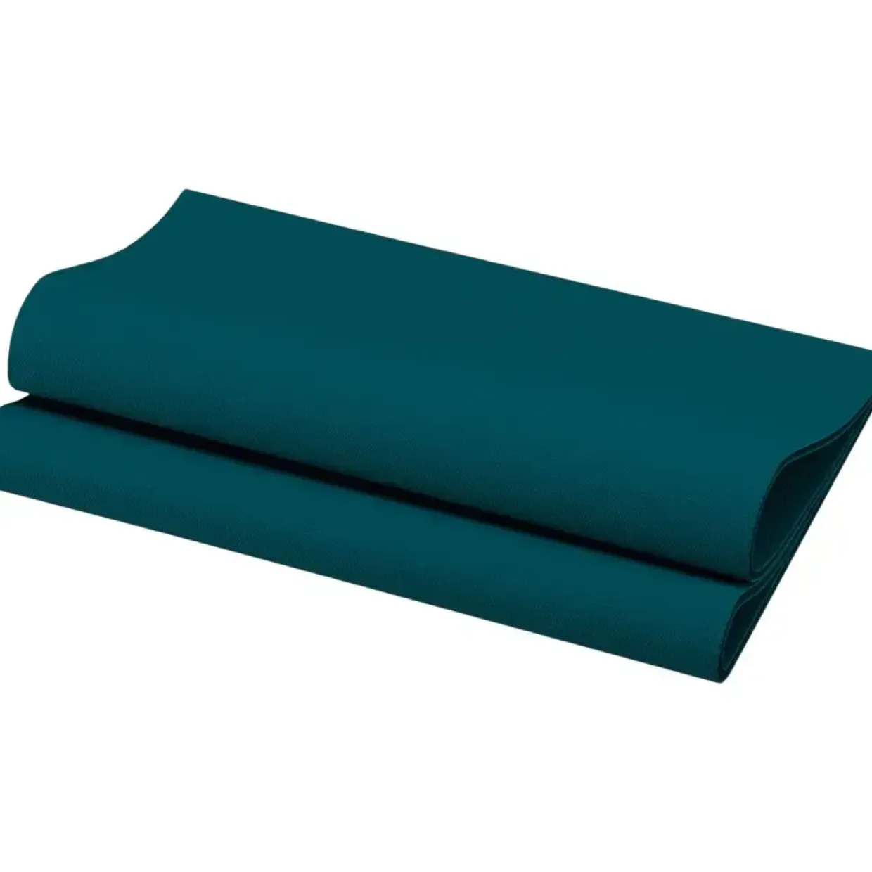 Middagsservietter Dunisoft 1|4 fold 40x40cm ocean teal bio - 360 stk