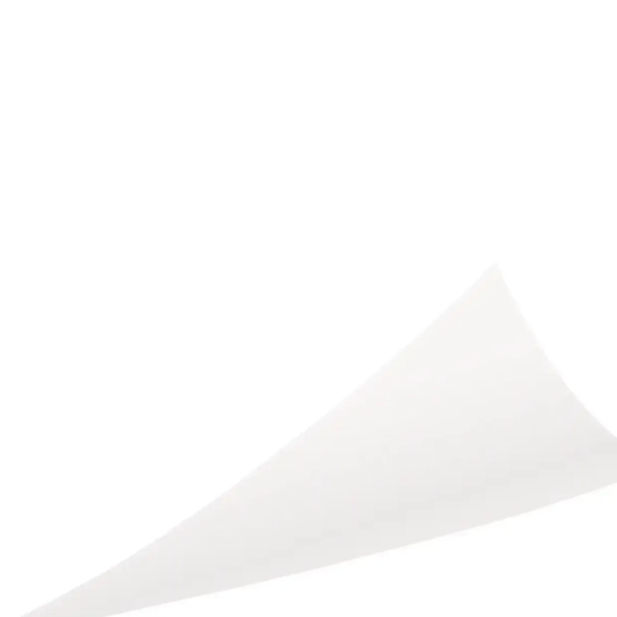 Middagsservietter - Gastro-Line, 1/4 fold, hvid, airlaid, 40cm x 40cm - 600 stk