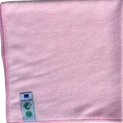 Mikrofiberklude ABENA Puri-Line Soft 40x40cm rød mikrofiber 70% recycle - 10 stk