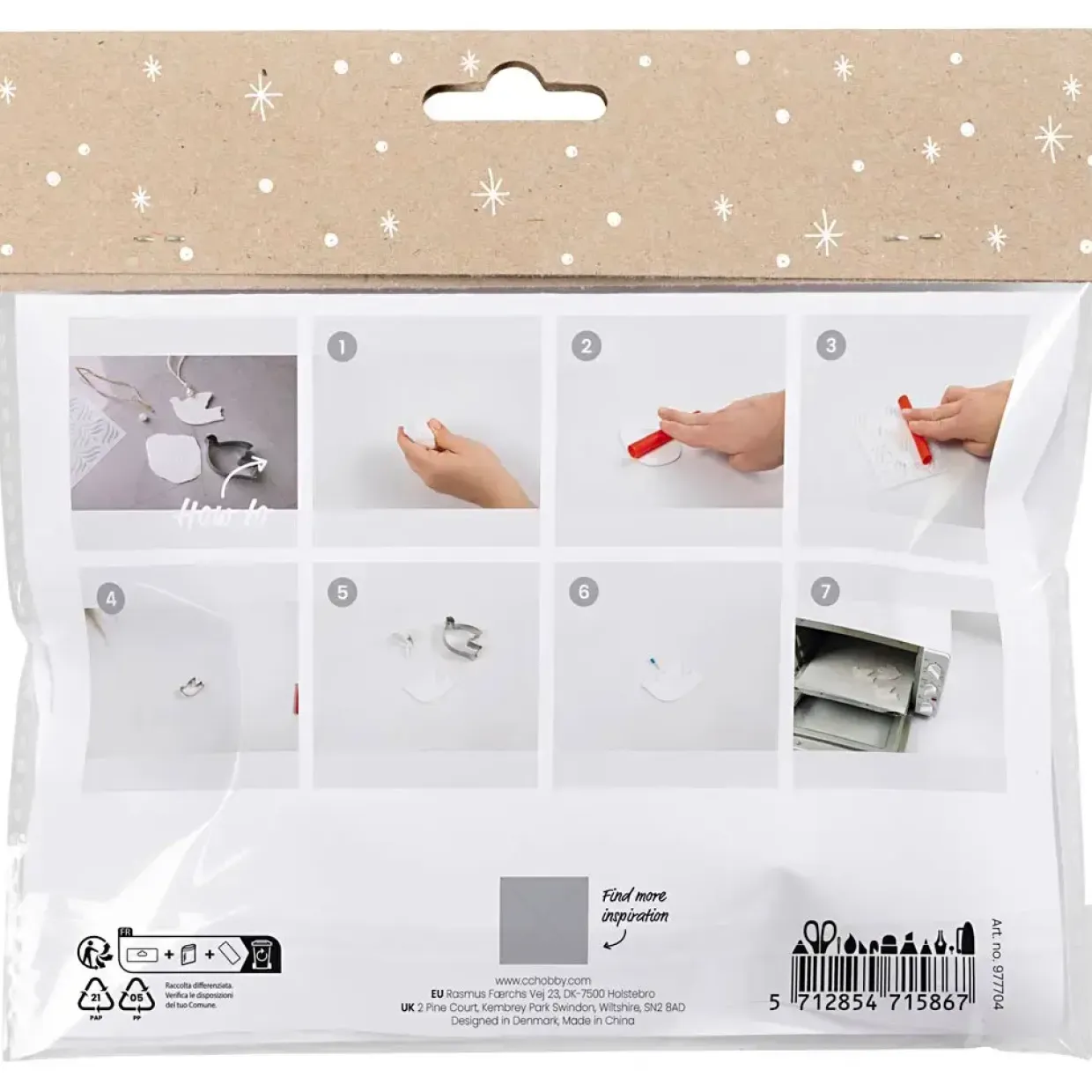 Mini DIY Kit Modellering, Duer, off white