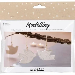 Mini DIY Kit Modellering, Duer, off white