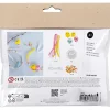 Mini DIY Kit Perle Dekoration Påskeæg, ass. farver - 1 pk