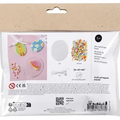 Mini DIY Kit Rørperler, Påskeæg, ass. farver - 1 pk
