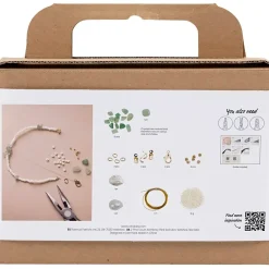 Mini DIY Kit Smykker Aventurinhalskæde og -armbånd