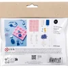Mini DIY Kit Smykker, Blomster, ass. farver - 1 pk
