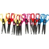 Mønstersakse - 16 cm lang - 10 stk. assorteret mønstre