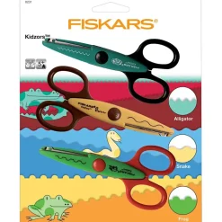 Mønstersakse Kidzors+ | krokodille slange og frø