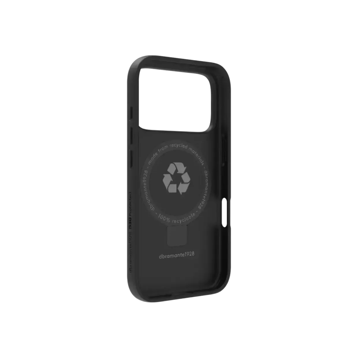 Mobilcover - Dbramante1928 - Iceland Ultra D3O MagSafe Kickstand - iPhone 17 Pro - Sort