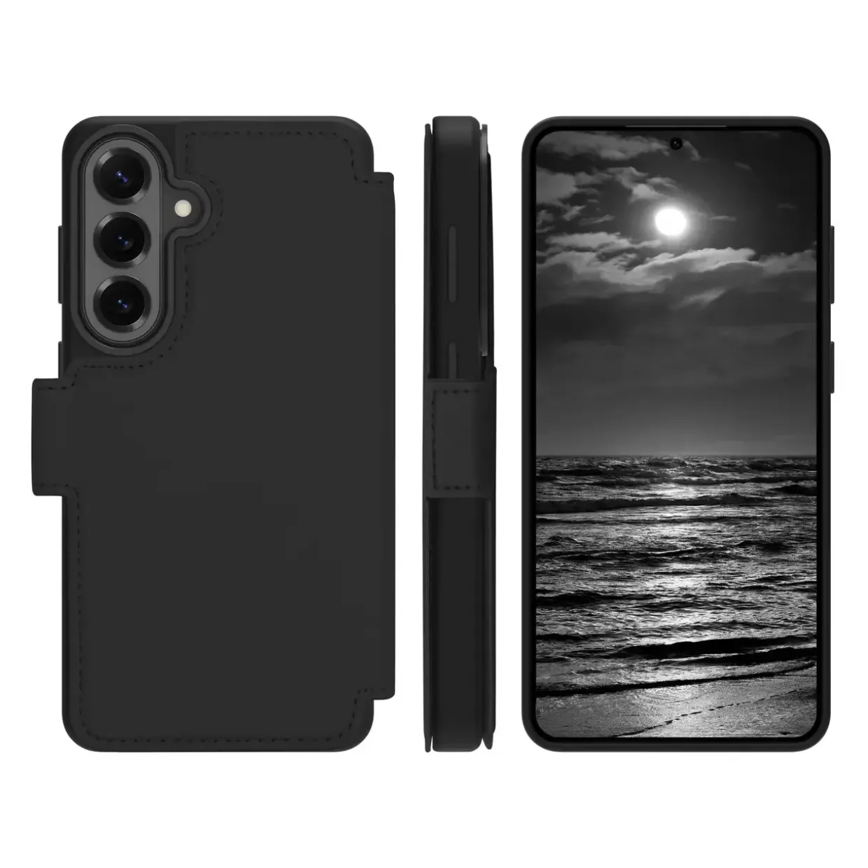 Mobilcover Dbramante1928 Lynge QI2 ICON - Galaxy S26 Edge - Sort