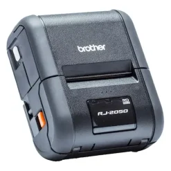 Mobil kvitterings- og labelprinter Brother RJ-2050 op t/55mm USB & Bluetooth Sort