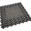 Modulmåtte, Vileda, V-Mat DuoPlus, 25x25x1,4cm, antracit, 45% genanvendt plast
