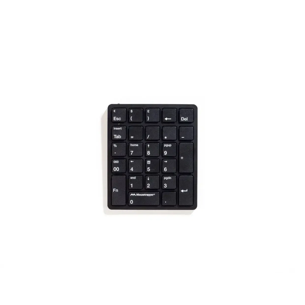 Mousetrapper NumPad tastatur, sort