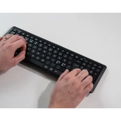 Mousetrapper Type Midi Keyboard trådløs, Black