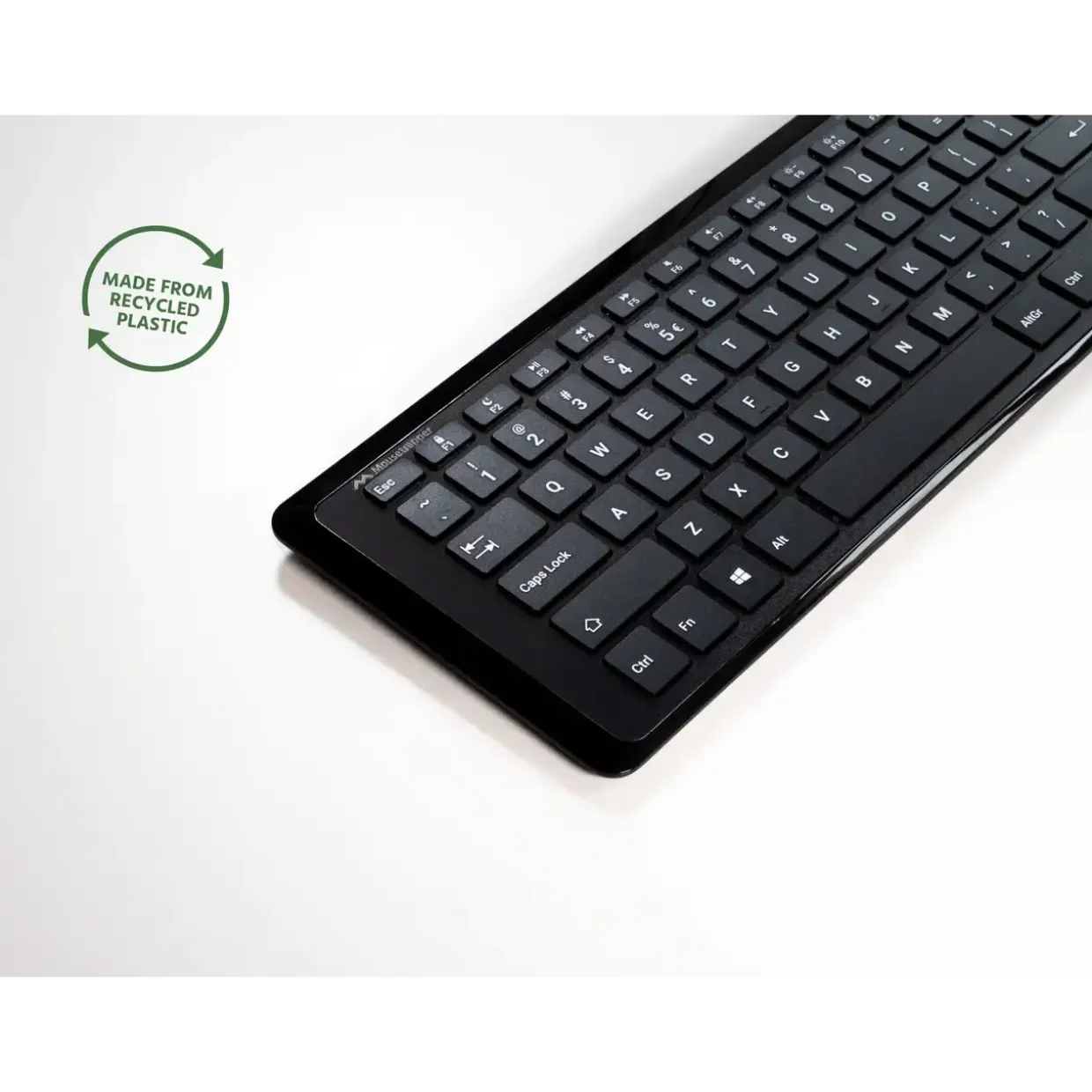 Mousetrapper Type Mini Wireless Keyboard, Black