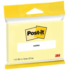 3M Post-it gul 76x127 100 ark