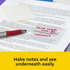 3M Post-it Notes tranparent 73x73 36sh/pad (12)