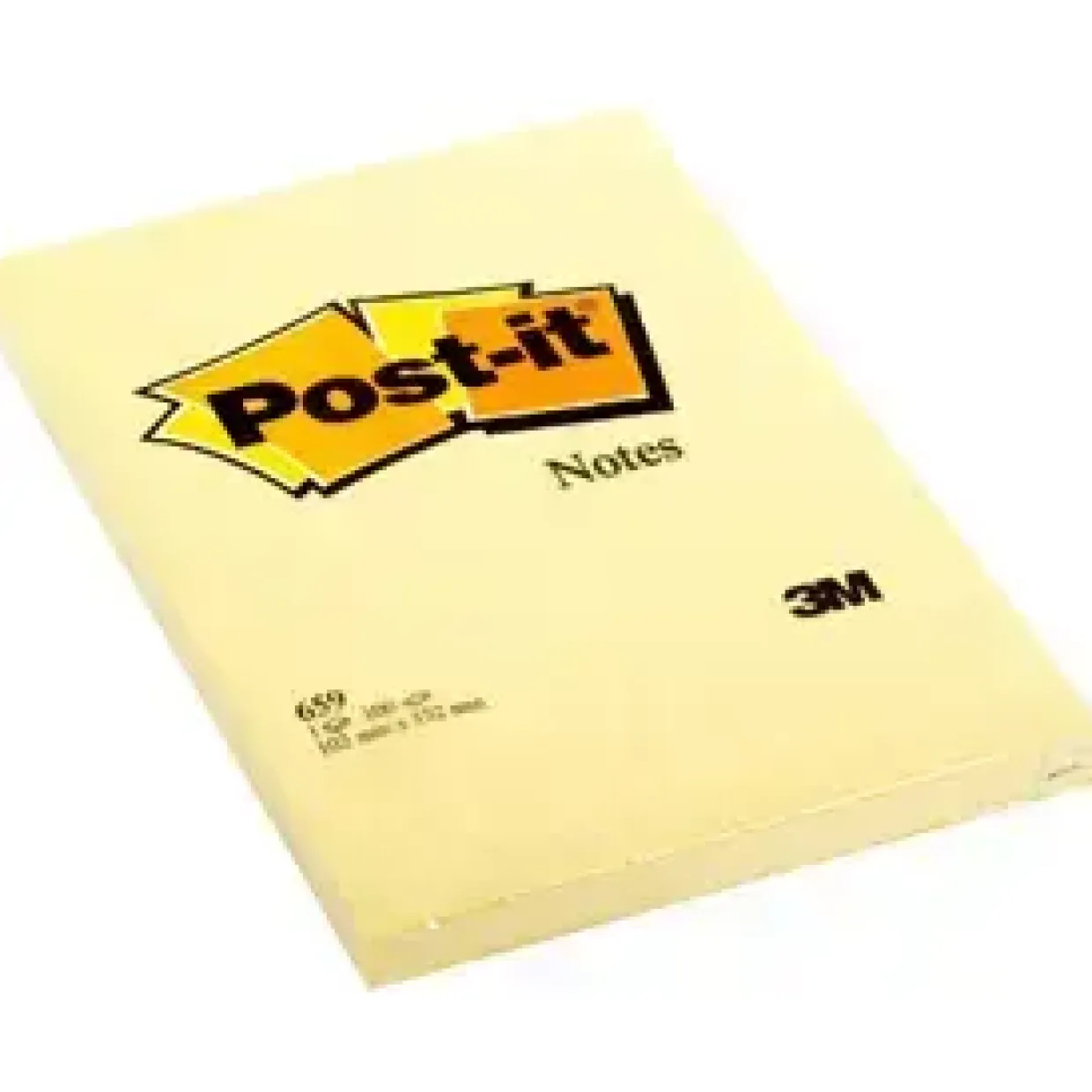 3M Post-it 659 Notes 102x152 yellow