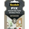 3M Tape - Dobbeltklæbende - Scotch - Strong Mounting - Hvid - 19mm x 1,5m
