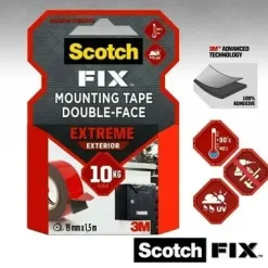 3M Tape Scotch-Fix Extreme mont. tape 19mm x 5m udendørs