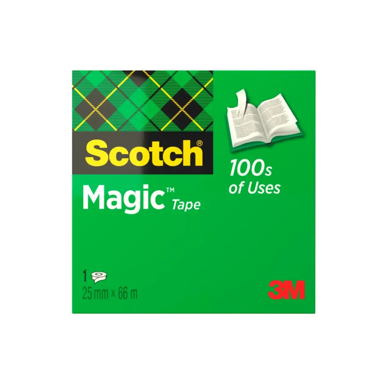 3M Tape - Scotch - Magic - 25mmx66m