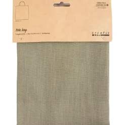 Mulepose str. 38x42 cm 185 g støvet grøn