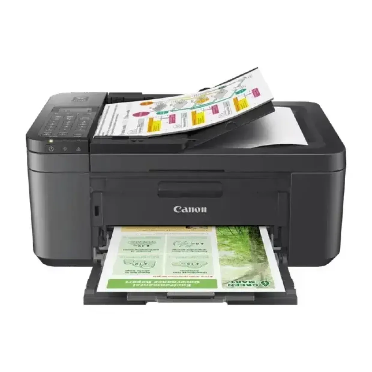 Multifunktionsprinter - Canon PIXMA TR4755i - 4-i-1 - Sort