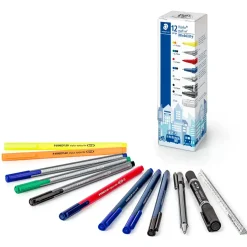 Multisæt Staedtler Triplus Mobility 12 dele i holder