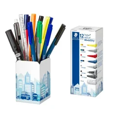 Multisæt Staedtler Triplus Mobility 12 dele i holder