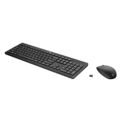 Mus og tastatur sæt - HP 235 - Trådløs - Sort