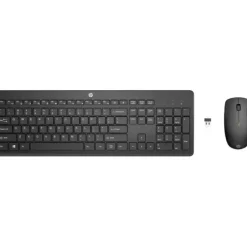 Mus og tastatur sæt - HP 235 - Trådløs - Sort