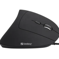 Mus Sandberg Wired Vertical Mouse Black