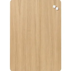 Naga magnetisk tavle 50 x 70 cm i egetræ finér