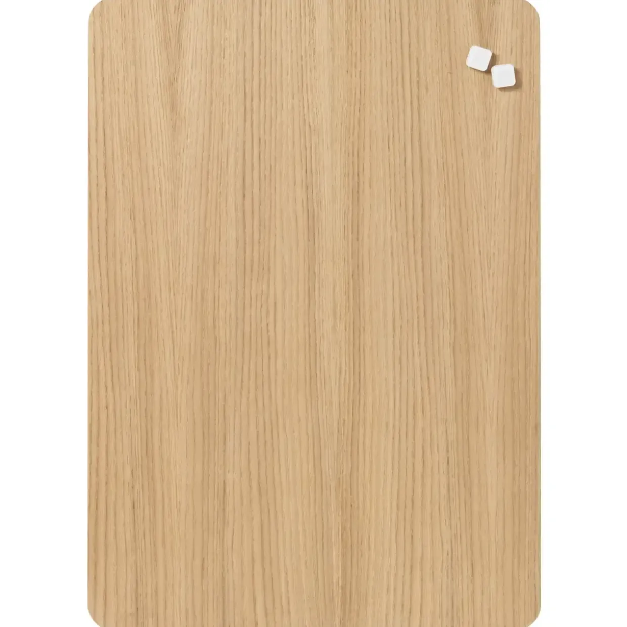 Naga magnetisk tavle 50 x 70 cm i egetræ finér