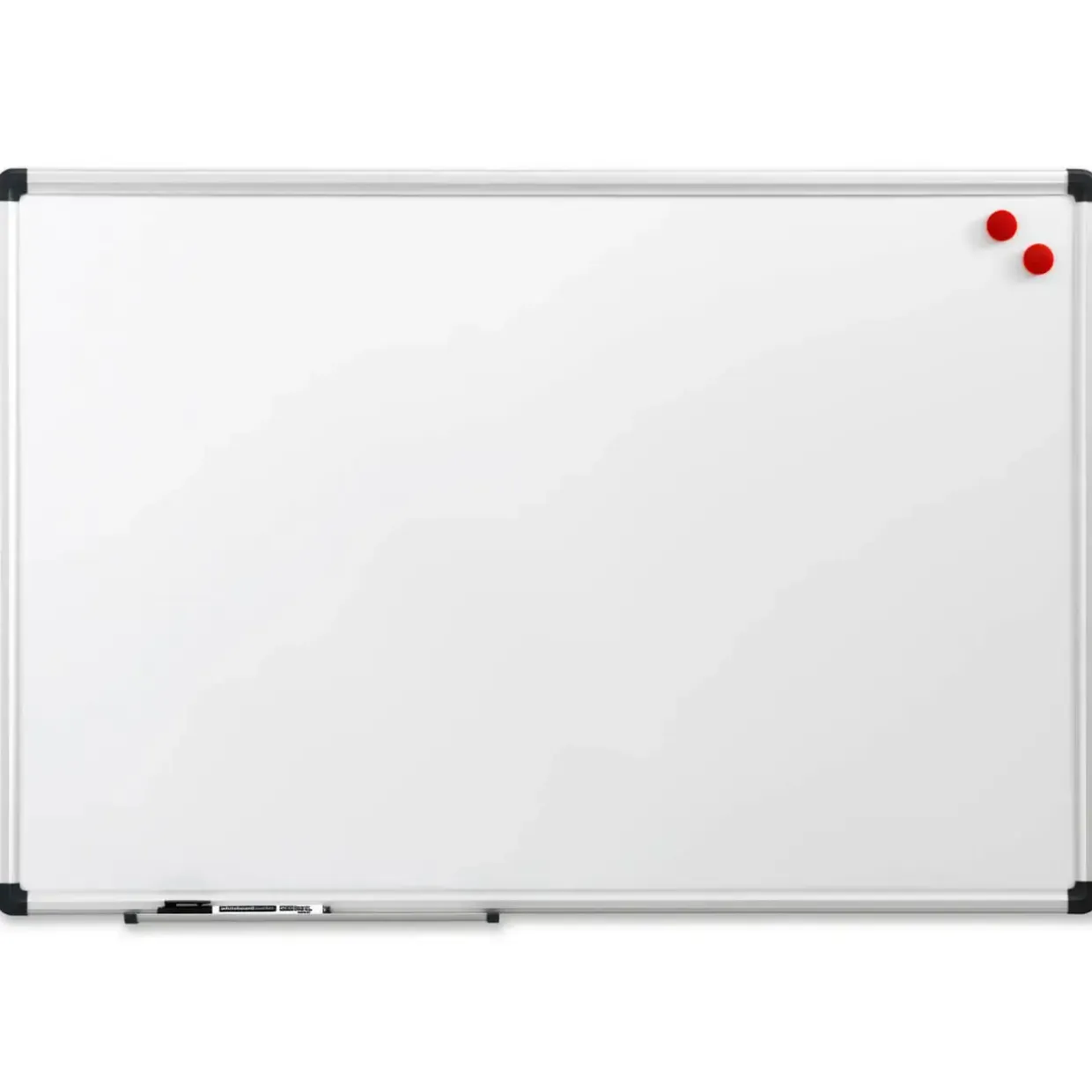Naga Whiteboard med lakeret overflade og alu ramme, 60 x 90 cm