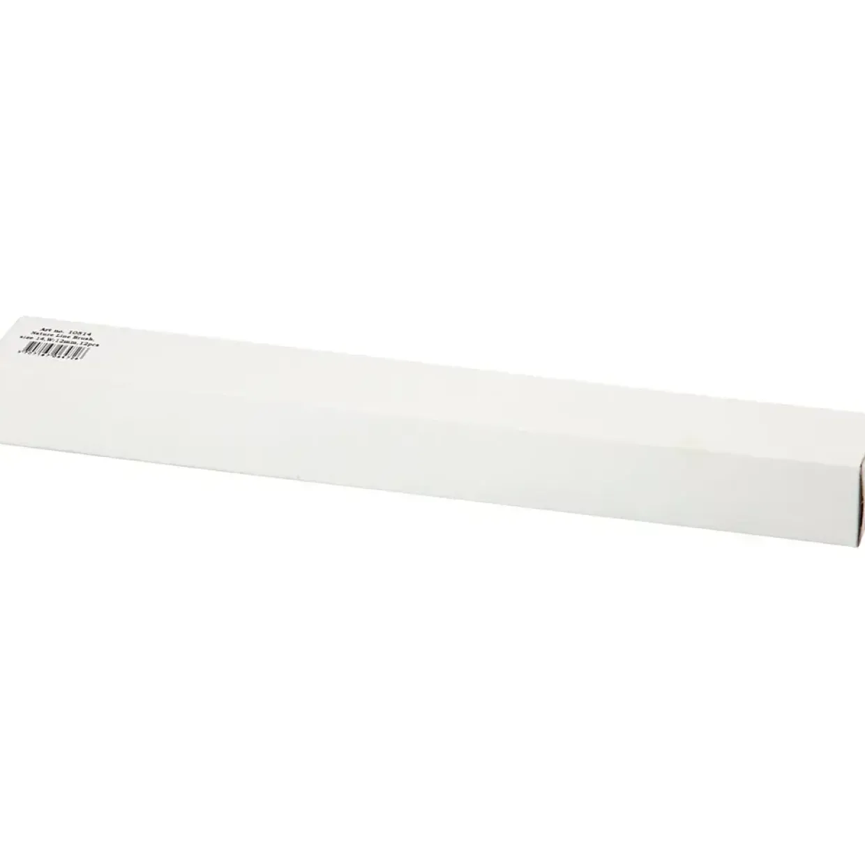 Nature Line Pensler, nr. 14 , B: 12 mm, langt skaft, 12stk.