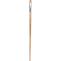 Nature Line Pensler, nr. 14 , B: 12 mm, langt skaft, 12stk.