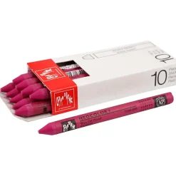 Neocolor I, tykkelse 8 mm, L: 10 cm, crimson (090), purpur, primærfarve, 10stk.