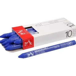 Neocolor I, tykkelse 8 mm, L: 10 cm, marine, ultramarine (140), 10stk.