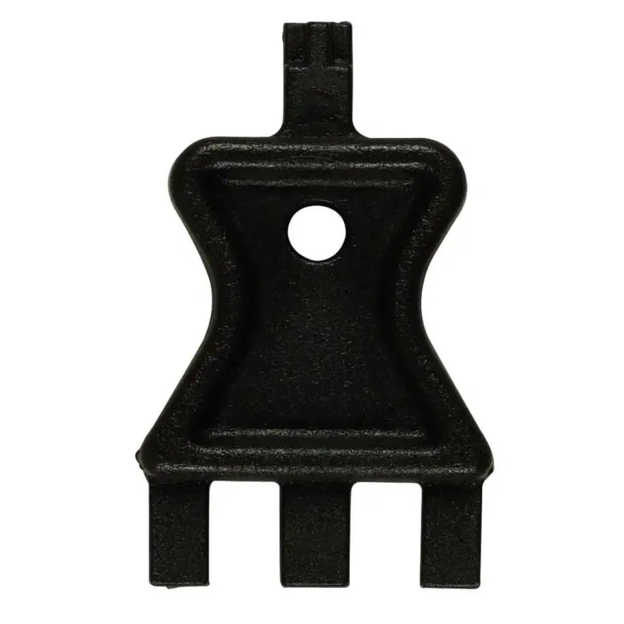 Nøgle - dispenser nøgle plast til hvid dispenser - sort - 5 stk