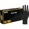 Nitril engangshandsker THOR Power Grip L sort pudderfri - 500 stk