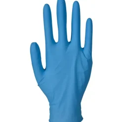 Nitrilhandkser, ABENA Classic, S, blå, nitril, pudderfri - 200 stk
