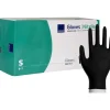 Nitrilhandsker - ABENA Classic Protect - S - sort - pudderfri - 200 stk
