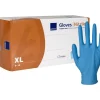 Nitrilhandsker, ABENA Classic, XL, blå, nitril, pudderfri - 200 stk